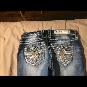 Rock Revival Ellis size 27 ankle skinny jeans
